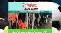Desktop Screenshot of daubyssportscenter.com